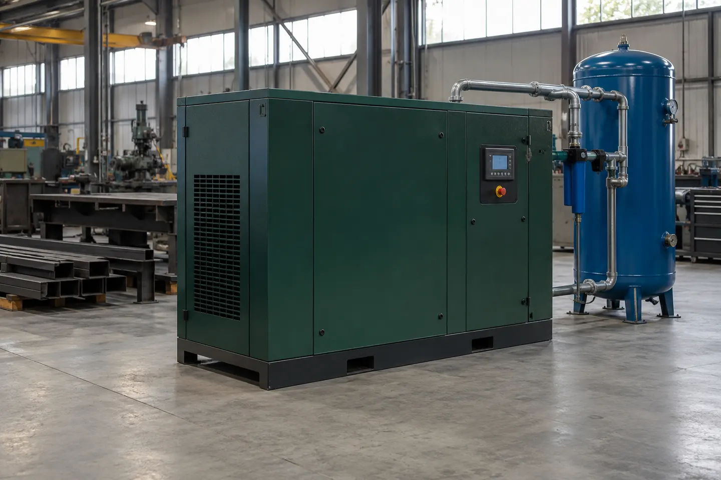 Industrial air compressor